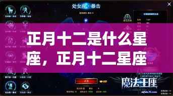 正月十二星座运势揭秘,探寻属于你的星辰轨迹与运势展望