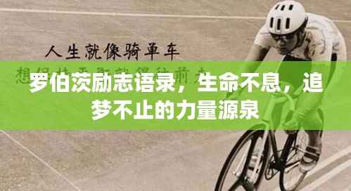 罗伯茨励志语录,生命不息,追梦不止的力量源泉
